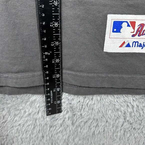 Vintage Boston Red Sox MLB Men's Majestic Charcoal  Team T-Shirts Tee‎ 2XL - Picture 4 of 6